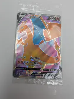 Pokemon TCG Sealed Promo Lot Charizard V SWSH050 & Eevee VMAX SWSH087 - Image 2