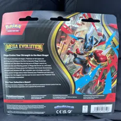 Pokemon TCG Mega Evolution 3 Pack Blister [Psyduck] X1 Sealed/New - Image 2