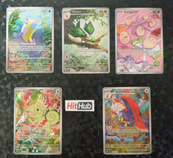 Pokemon TCG Illustration Rare surging sparks Bundle joblot NM - Image 1