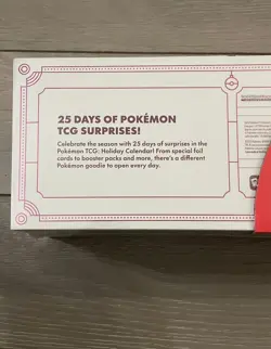 Pokemon TCG Holiday Calendar 2025 2 Pack Costco Exclusive Bundle New Sealed - Image 4