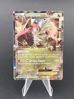 Pokemon Tyrantrum EX XY70 XY Black Star Promo Ultra Rare SEE PICS O - Image 1