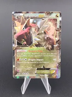 Pokemon Tyrantrum EX XY70 XY Black Star Promo Ultra Rare SEE PICS S - Image 1