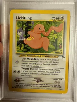 2001 Pokemon Lickitung Non Holo Southern Islands Promo 16/18 - PSA 9 Mint! WOTC - Image 3