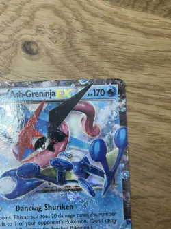 Ash-Greninja EX XY133 XY Holo Pokemon TCG DMG - HP - Image 4