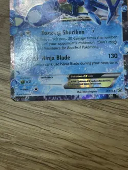 Ash-Greninja EX XY133 XY Holo Pokemon TCG DMG - HP - Image 5