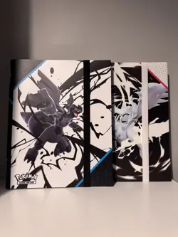 Pokemon Black Bolt and White Flare Binders - Image 2