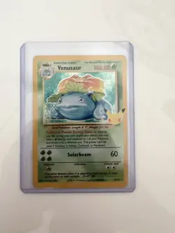 Pokemon TCG Venusaur Holo - Sw&Sh Celebrations - Classic Collection 15/102 - NM - Image 1