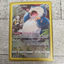 Snorlax TG10/TG30 Lost Origin Trainer Gallery Full Art Pokemon TCG - Image 1