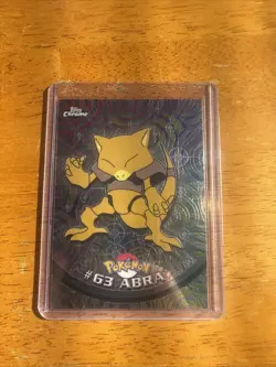 Topps Chrome 2000 Pokemon TV Animation Edition Abra #63 - Image 1