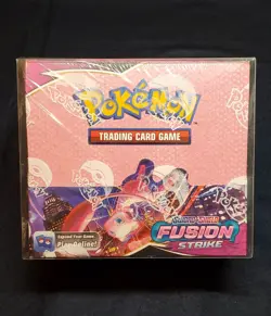 Pokemon TCG Sword & Shield Fusion Strike Booster Box Factory Sealed - Image 1