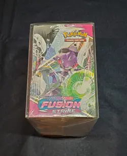 Pokemon TCG Sword & Shield Fusion Strike Booster Box Factory Sealed - Image 3