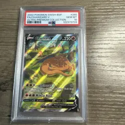 PSA Gem Mint 10 Graded 2022 Pokemon SWSH260 Charizard V - Image 1