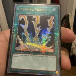 Yugioh Lightning Vortex - RA03-EN148 - Quarter Century Rare 1st Edition - Image 3