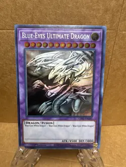 Yu-Gi-Oh! Blue-Eyes Ultimate Dragon - Ghost Rare - GFP2-EN181 - 1st Edition - NM - Image 2