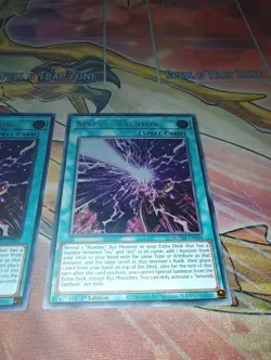 X3 Seventh Tachyon - Secret Rare - Playset MZTM-EN016 - Yugioh - 1st Ed - LP - Image 2