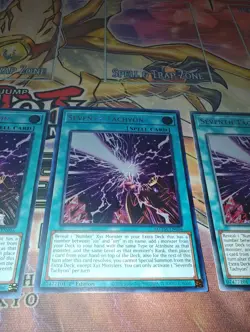 X3 Seventh Tachyon - Secret Rare - Playset MZTM-EN016 - Yugioh - 1st Ed - LP - Image 3