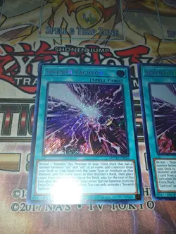 X3 Seventh Tachyon - Secret Rare - Playset MZTM-EN016 - Yugioh - 1st Ed - LP - Image 4