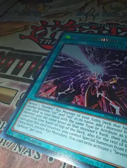 X3 Seventh Tachyon - Secret Rare - Playset MZTM-EN016 - Yugioh - 1st Ed - LP - Image 5