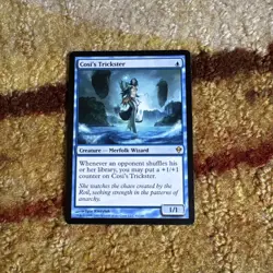Cosi's Trickster Zendikar Blue Rare MAGIC THE GATHERING MTG CARD - Image 1