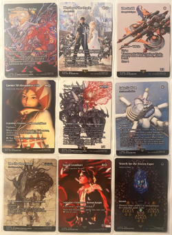 Magic the Gathering Final Fantasy: Through the Ages FCA - 9 Card Bundle - Image 1