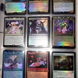10 Pages of FOILS Cards Collection in Binder. And 1,000+ Magic Cards ALL Shown - Image 2