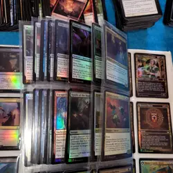 10 Pages of FOILS Cards Collection in Binder. And 1,000+ Magic Cards ALL Shown - Image 4