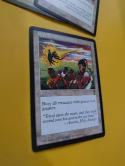 Retribution of the meek. Sorcery Visions. Magic the Gathering Card. old vintage - Image 3