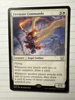Firemane Commando Commander: March of the Machine Regular Card - Image 1