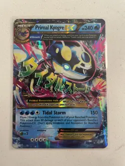 Mega Primal Kyogre EX 55/160 NM Holo Rare Card XY Primal Clash 2016 Pokemon - Image 1