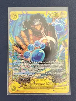 Bartholomew Kuma SEC OP12-119 Legacy of the Master One Piece Card Game English - Image 1