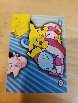 Pokemon Topps Series 3 Puzzle Card P05 of 6 (Squirtle & Pikachu) NM/M Rare. - Image 1