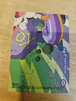 Pokemon Topps Series 3 Puzzle Card P05 of 6 (Squirtle & Pikachu) NM/M Rare. - Image 2
