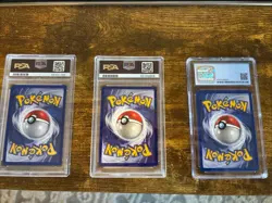 3 Card Set 1st Edition Dark Charizard, Dark Charmeleon, and Dark Charmander - Image 2