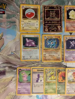 Vintage Pokemon Card Lot WOTC Holo Base Fossil Gym Ancient Mew Haunter Ditto - Image 3