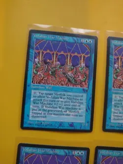 Vodalian war machine. Fallen Empires RESERVED LIST PLAYSET Vintage. MTG 4 Card - Image 4