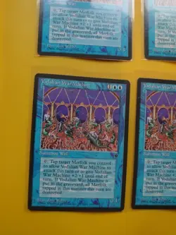 Vodalian war machine. Fallen Empires RESERVED LIST PLAYSET Vintage. MTG 4 Card - Image 5