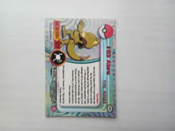 Topps Pokemon Card TV Series 1 Chrome Foil #63 Abra - Image 2