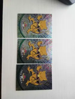 Topps Pokemon Card TV Series 1 Chrome Foil #63 Abra - Image 3