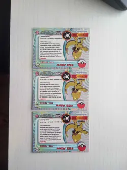 Topps Pokemon Card TV Series 1 Chrome Foil #63 Abra - Image 4