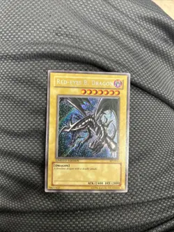 Red Eyes Black Dragon BPT-005 Secret Rare Limited Edition Yu-Gi-Oh Card LP - Image 1
