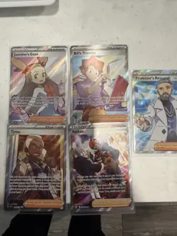5 Pokemon Trainer Card Lot. Listed In Description And Pictures - Image 1