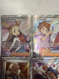 5 Pokemon Trainer Card Lot. Listed In Description And Pictures - Image 2