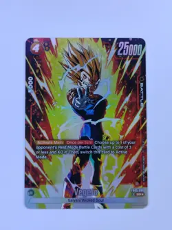 Vegeta SR Alt Art FB03-089 Dragon Ball Super Fusion World Eng Card - Image 1