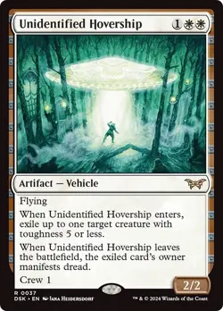UNIDENTIFIED HOVERSHIP mtg NM-M Duskmourn: House of Horror 1 Rare - Image 1