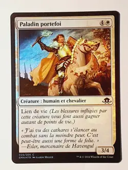 Paladin portefoi Faithbearer Paladin Foil MTG Magic VF - Image 1