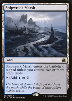Shipwreck Marsh Innistrad: Midnight Hunt Regular - Image 1