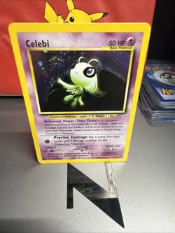 Celebi 3/64 Neo Revelation Holo Rare Pokemon Unlimited Lp+ Condition - Image 1