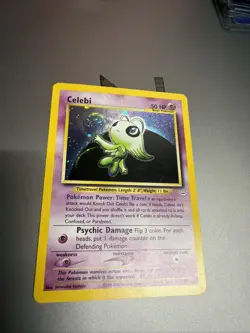 Celebi 3/64 Neo Revelation Holo Rare Pokemon Unlimited Lp+ Condition - Image 3
