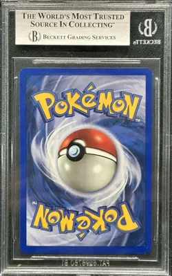 BGS 9 MINT Mankey 81/110 Legendary Collection Reverse Holo Pokemon Card - Image 2
