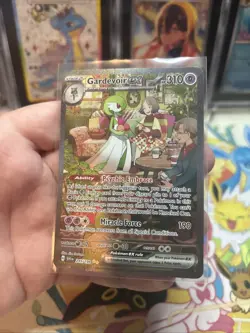 Pokemon Gardevoir ex 245/198 Scarlet & Violet SIR Damaged Heavy play - Image 2